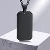 Personalizado em branco militar marca unisex aço inoxidável faça você mesmo pingente letras precisão titânio aço etiquetas acessórios atacado