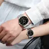 Fabricante Mayorista de Relojes de Moda para Parejas Chenxi Transmisión en Vivo Transfronteriza Calendario Analógico Correa de Acero Relojes de Cuarzo para Hombres y Mujeres