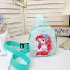 Bolsas Infantis Cartoon Modernas para Jardim de Infância Crianças Penduradas na Diagonal Sete Princesas Mochila Pequena Meninos e Meninas Carteira de Moedas Casual
