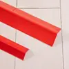 Cantoneiras de proteção de parede de PVC, tiras protetoras plásticas para cantos de parede, anti-colisão, azulejo personalizado, construção de parede, cantos externos, sem perfuração