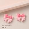 Accesorios de resina de dibujos animados para hacer tú mismo, joyería, lazo, crema, pegamento, horquilla hecha a mano, funda para teléfono móvil, hebilla para zapatos, accesorios