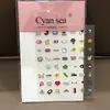Estilo ins sinal de trânsito hora de ir para casa hora de sair adesivos para decoração de unhas de celular cachorro amarelo pequeno plano diy nail ccd adesivos decorativos