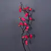 Ramas Simuladas de Flor de Ciruelo, Flores de Seda de Flor de Invierno, Arreglos Florales Simulados, Escenas de Fotografía de Jardinería para Sala de Estar con Flor de Invierno, Adornos de Decoración de Plantas
