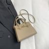 Bolso de Mujer de Diseño Nicho de Estilo Occidental Bolso de Mano Bolso para Mujer Texto Gran Capacidad Simple Hombro Bandolera