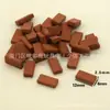 1 a 16 modelo tijolo pequeno mini tijolo vermelho DIY micro paisagem construção casa brinquedo AliExpress Yama