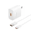 Adecuado para Huawei Hw-66 Cabezal de Carga Súper Rápida Cargador de Teléfono Móvil Cabezal de Carga USB Set de Cables de Datos Fabricante Venta al por Mayor