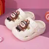 Zuecos de Dibujos Animados de Frutas para Niños, Antideslizantes para Interiores, Verano, Punta Cerrada, Anticolisión, de EVA, para Exteriores, Zapatos de Playa
