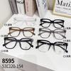 Armazón de Lentes TR90 de Aspecto Sencillo Personalidad Combinable Unisex Luz Anti-azul Transfronterizo 8595 con Miopía