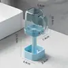 Copo de lavar para dormitório de estudantes, copo de enxaguante bucal para mulheres, porta-escova de dentes, porta-escovas de dentes, caixa de armazenamento para itens de higiene pessoal de crianças, itens de higiene pessoal para casais