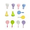 Rackets Deportivos de Dibujos Animados Simulados Accesorios de Resina para Bádminton Pegamento de Crema para Manualidades Material para Funda de Teléfono Móvil Pasador