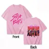 Talla Europea TransfronterizaPopular Kpop Cazador de Demonios Algodón para Padres e Hijos Camiseta de Cuello Redondo para Niños y Niñas, Manga Corta para Hombre