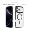 Adequado para Iphone18Promax Capa de Celular com Moldura Fosca Transparente Venda por Atacado Apple 18 Capa Protetora Magnética para Celular
