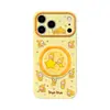 Estrelas de tela cheia aplicáveis para capa de celular Apple 17pm 15 silicone iphone 18 suporte pulseira 16 desenho animado fofo 14