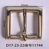 Diámetro Interior 17mm Hebilla en Forma de D Cuadrada Bronce Enrollado Sandalias de Cuero Cepillado Sandalias de Cuero para Hombre Botón Venta al por Mayor Hebilla de Zapato de Girasol