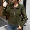Nueva Chaqueta Blazer Larga de Gamuza con Cremallera para Mujer Otoño/Invierno 2026 Transfronteriza Europea y Americana