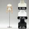 Adereços de Manequim de Meio Corpo para Loja de Roupas Femininas, Cabides de Manequim, Modelos de Corpo Humano Falsos, Lingerie, Vestido de Noiva, Manequim de Exposição de Vitrine, Suporte de Exposição de Manequim