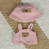 Solo Ropa para Muñeca 17cm Muñeca de Arrastre Gorro de Punto Camiseta Set de Tela Primera Generación Segunda Generación Tercera Generación Set