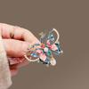 Broche de borboleta pintado de esmalte feminino High-end Sense High-end Atmosférico Luxo Cheongsam Coat Broche Casaco Elegante Pin