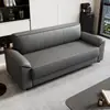 Sofá Nuevo Pequeño Apartamento Tres Plazas Pata de Gato Cuero Oficina Apartamento Sala de Juegos Casa de Alquiler Sala de Estar Moderno Sencillo