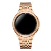 Adequado para pulseira Samsung galaxy watt4 aço inoxidável sete-planta cinto de aço curvo fivela plana 42/46mm em estoque