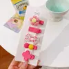 Pinza para el pelo de tela suave y linda de cobertura total para bebé niña que no daña el pelo, Pinza para el pelo de bebé, Lindo accesorio para el pelo para niños, Adorno para el pelo de bebé