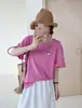 Ventas Directas del Mercado de las Trece Filas: Camiseta de Algodón Copo de Nieve, Envío Directo de una Pieza, Cuello Redondo, Adelgazante, Versátil, Manga Corta, Verano