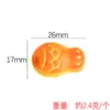 Yqt Comida Miniatura Brinquedo Peixe Grosso Assado Resina DIY Acessórios Mini Casa Decorações de Mesa Casa de Brincar Acessórios para Brinquedos