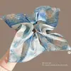 Pañuelo Cuadrado Estilo Perezoso para Atar el Cabello con un Toque de Lujo, Scrunchie Grande para Mujer, Cuerda para Cola de Caballo, Lazo de Tela para el Cabello, Accesorio para el Cabello Estilo Dulce