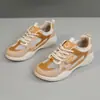 [Personalizado] Hy126 Verão 2025 Novos Sapatos Brancos Respiráveis Estilo Coreano Malha Corrida Esportes Casuais de Cano Baixo
