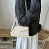 Bolsa Feminina Outono 2026 Nova Popular Moda Estilo Coreano Ombro Cruzado Versátil Ins de Mão Pequena Quadrada