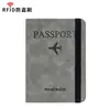 Estoque de fábrica capa de passaporte em PVC, porta-passaporte multifuncional para armazenamento de chip SIM e documentos, capa protetora para passagens de viagem