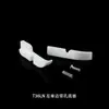 Máquina de Coser Industrial de Puntada Recta Seis Mariposas, Prensatelas de Lado Único, Prensatelas para Cremallera de Máquina de Coser de Puntada Recta, T36LN N, Izquierdo y Derecho Recubierto de Teflón de Lado Único