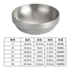 Cuenco de Sopa Vintage Viejo de Acero Inoxidable Creativo Celebridad de Internet Cuenco para Fideos Instantáneos Estilo Coreano Cuenco para Fideos Fríos Estilo Japonés Cuenco Especial para Polvo de Caracol