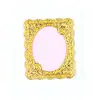 Moldura de Liga para Nail Art Painel de Exibição de Trabalho para Salão de Unhas Peça de Unha Adereços de Fotografia Redondo Retrô Acessórios de Nail Art Yiwu