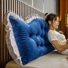 Almofada de Cabeceira de Cama de Princesa Veludo Cristal Grande Encosto Almofada de Quarto Duplo Tatami Cama Macia Bolsa Almofada Almofada de Parede