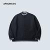 APO Roupa Masculina Suéter Masculino Senso Avançado Estilo Preguiçoso Inverno Cor Contrastante Sobreposição Moda Cardigan de Tricô Solto Jaqueta