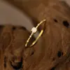 Anillo de Plata de Ley S925 con Circonita Micropavimentada Diseño de Nicho para Mujer Exquisito de Alta Gama Ópalo Ópalo Versátil para Otoño e Invierno