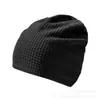 Novo Chapéu de Lã Espesso e Quente para Ciclismo e Esqui ao Ar Livre no Outono, Proteção de Orelha à Prova de Vento de Inverno, Headwear Esportivo