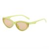 Gafas de Sol Ovaladas de Marco Pequeño de Moda Europea y Americana de Rain, Gafas de Sol Personalizadas de Color Jalea, Gafas de Sol de Moda Transfronteriza