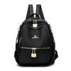 Mochila Impermeable de Tela Oxford Transfronteriza para Mujer, Nueva Mochila de Viaje para Commuter, Simple, Ligera, de Gran Capacidad, Mochila Escolar para Estudiante