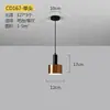Nuevo candelabro para comedor, diseño de tres cabezas, mesa de comedor simple, estilo popular, lámpara de noche para dormitorio, lámpara creativa para barra de bar, arte de madera y hierro