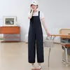 Macacão Liso Casual Relaxado, Leve e Respirável, Conjunto Emagrecedor e Versátil, Calça Wide Leg, Roupa Casual Elegante e na Moda