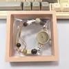 Relógio Pulseira DIY Feito à Mão para Estudantes Femininas Estilo Ins Relógio Pulseira de Aparência Sofisticada para Alunos do Ensino Fundamental Relógio Simples Elegante