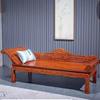 Sillón Cama de Palo de Rosa Secuoya Erizo Estilo Chino Sillón de Descanso Reclinable Madera Maciza Palo de Rosa Muebles de Madera de Alta Gama Silla de Concubina Imperial