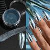 Pó de Espelho Mágico para Unhas Transfronteiriço Conjunto de Frascos de Pó de Espelho Mágico de 6 Cores Glitter para Unhas Pó para Unhas Atacado Unha