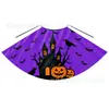 Capa Infantil de Abóbora de Halloween com Estampa, Adereço de Decoração de Festa Cosplay Infantil