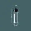 Botellas de Condimentos al por Mayor 100ml 150ml Botellas de Condimentos para Barbacoa Cúrcuma en Polvo Botellas de Plástico con Tapa abatible tipo mariposa con Agujeros