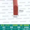 Tira de sellado de espuma tipo D resistente a altas temperaturas, autoadhesiva, adhesivo de una sola cara, tira de sellado tipo D semicircular anticolisión y amortiguadora para gabinetes