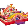 Área de Juegos Infantil Temática Navideña a Gran Escala para Exteriores Transfronteriza, Parque de Trampolines, Fabricante de Castillos Inflables