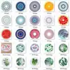 Absorbente de Agua, Secado Rápido, Comercio Exterior, Estampado de Frutas, Estampado de Borlas, Microfibra, Poliéster Puro, Toalla de Baño, Toalla de Playa, Redonda, Engrosada